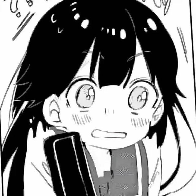 动漫黑白头像谁不爱呢