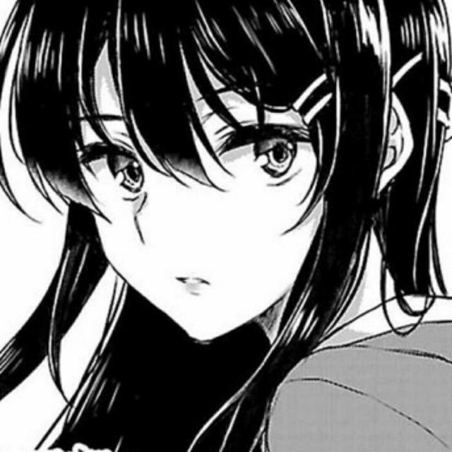 动漫黑白头像谁不爱呢