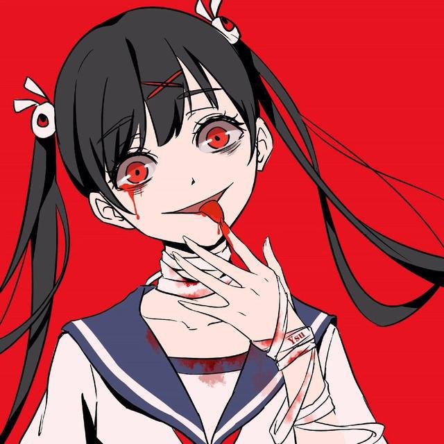 病娇禁欲系情侣头像