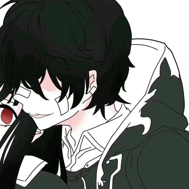 病娇禁欲系情侣头像