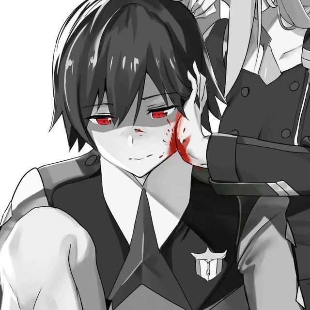 病娇禁欲系情侣头像