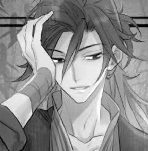 古风动漫情侣头像，橘色和蓝色，这是最明亮的颜色！