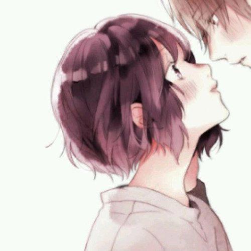 「动漫情头」我并不愿与你说话，怕张了口，就流泪