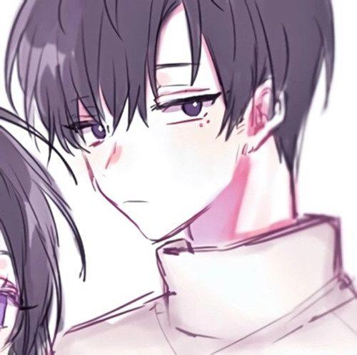 「动漫情头」我并不愿与你说话，怕张了口，就流泪