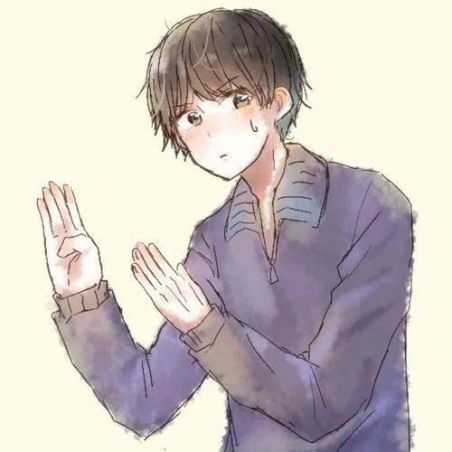 「动漫情头」我并不愿与你说话，怕张了口，就流泪