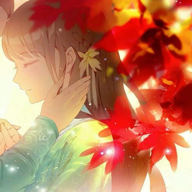 星星坠入眼里/动漫情头