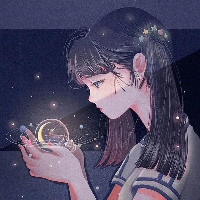 动漫情头丨做一个单纯的人，走一段幸福的路