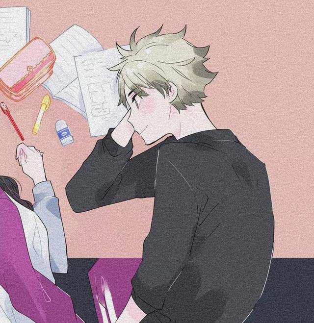 动漫情头丨做一个单纯的人，走一段幸福的路