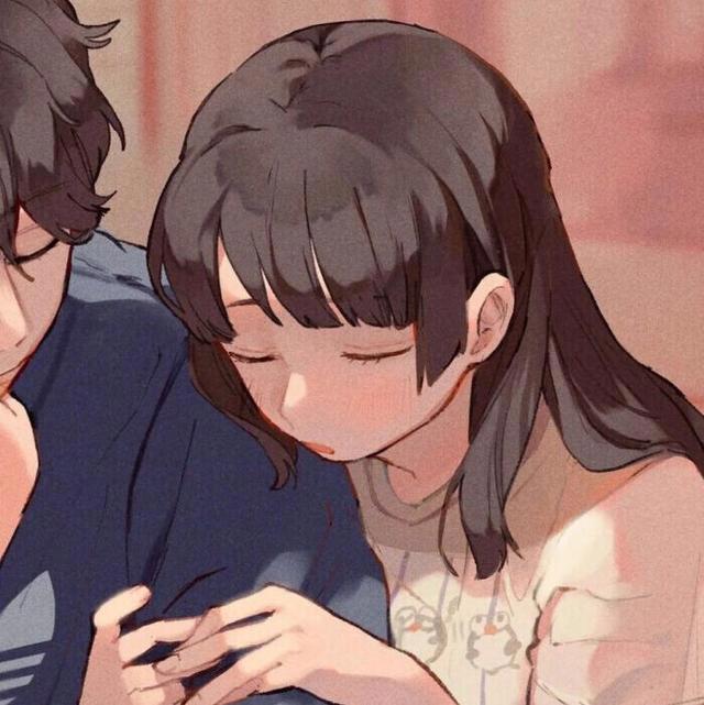 动漫情头丨做一个单纯的人，走一段幸福的路