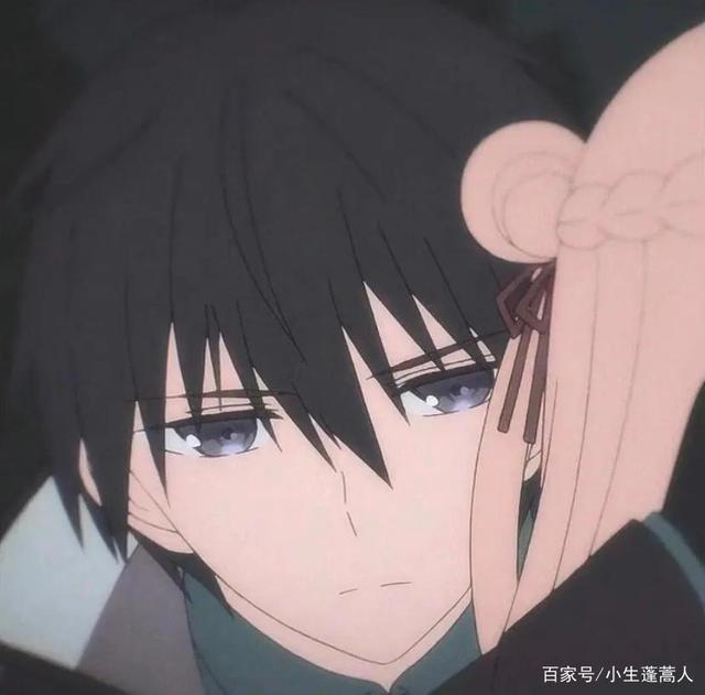 动漫情头风行过万里月沉没海底我遇见了世界上的一切却只喜欢你