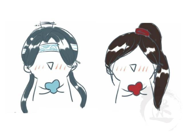 魔道祖师：忘羡五组情头 两组学生装壁纸，全见过？绝不可能！