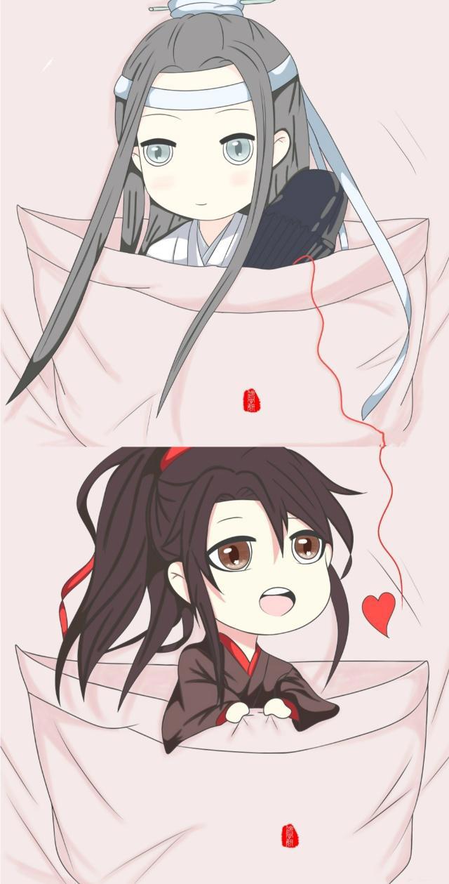 魔道祖师：忘羡五组情头 两组学生装壁纸，全见过？绝不可能！