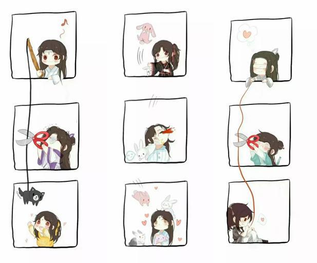 魔道祖师：送上一系列超萌超帅的情头，赶紧和你基友一起用起来吧