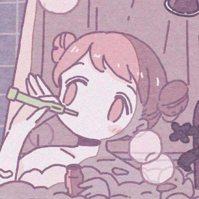 动漫情侣头像｜你是我为数不多的开心了