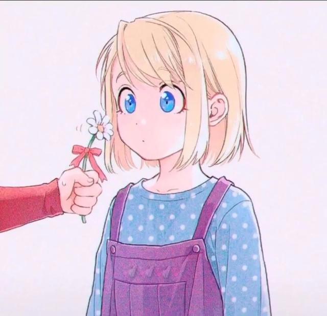 动漫情头/出现在别人的生命里，要想个礼物