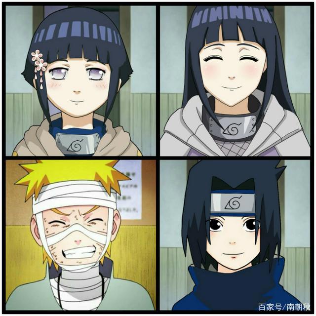 二次元动漫情侣头像：火影忍者情头鸣人佐助雏田