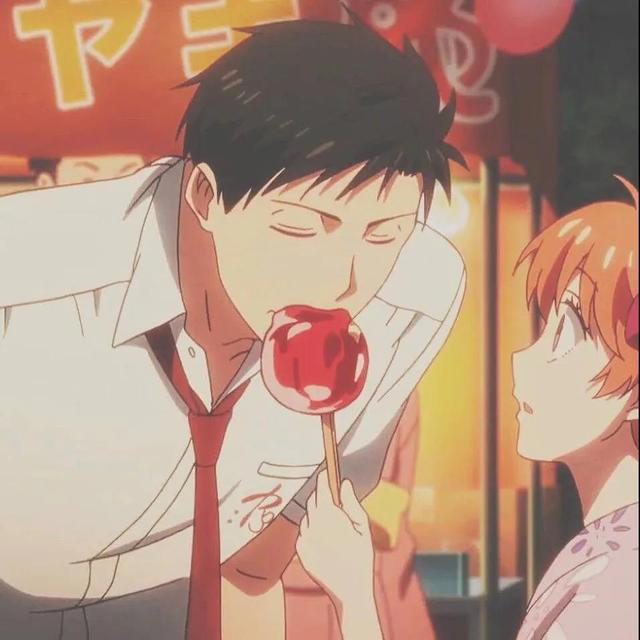 二次元动漫情头：遇见你，爱和孤独便都有了着落