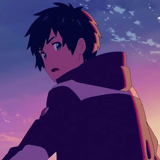 二次元动漫情头：遇见你，爱和孤独便都有了着落