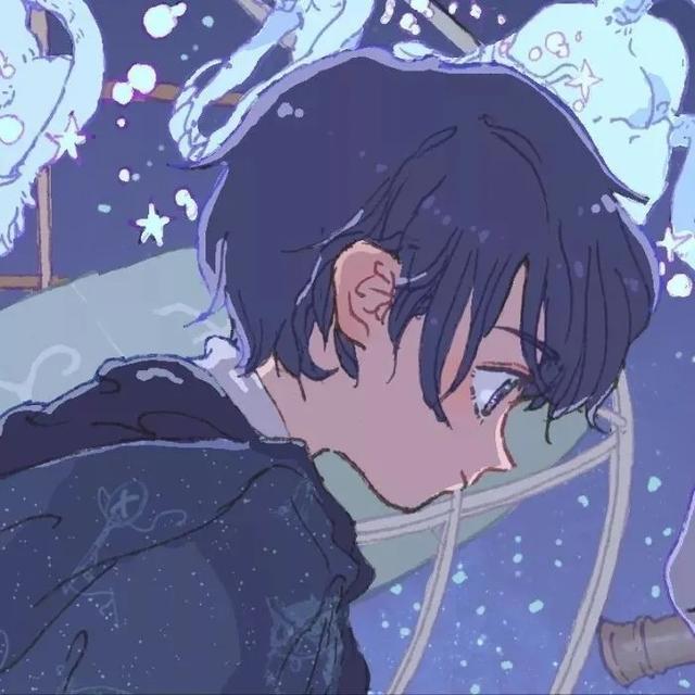 「动漫情头」你就像是星夜，拥有寂静和群星