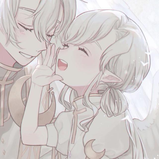 白色系超高甜度情头