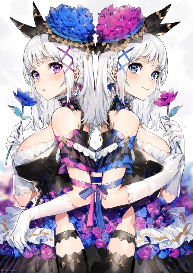 双生姐妹花，你也喜欢吗