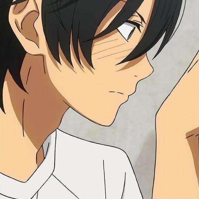 第22期动漫情头：邻座的怪同学水谷雫/吉田春无水印情侣头像