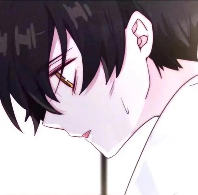 情侣头像：黑白色系动漫情头cpdd