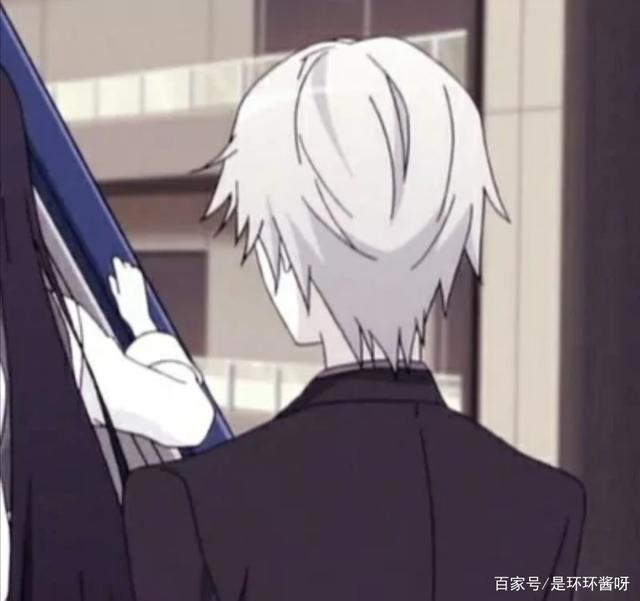 情侣头像：黑白色系动漫情头cpdd