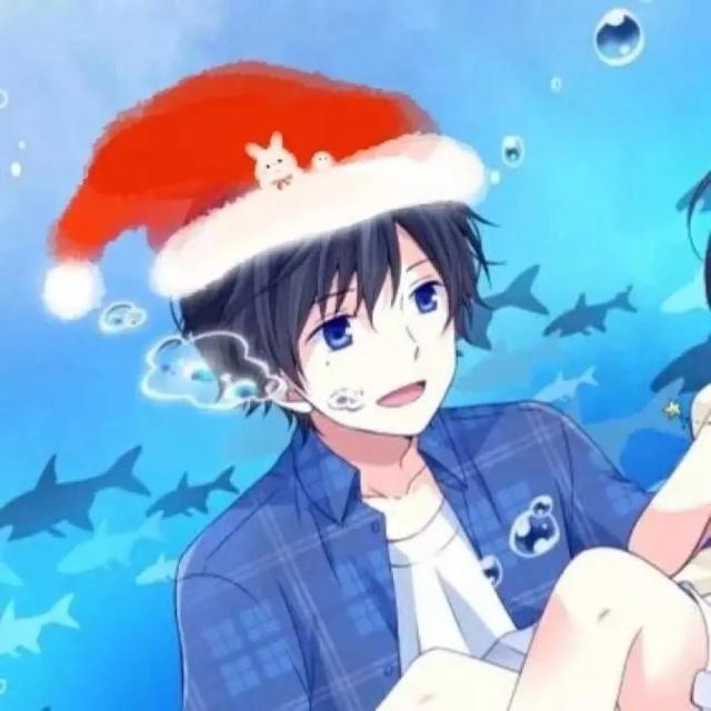 圣诞动漫情头：以爱你为内容，以余生为落笔