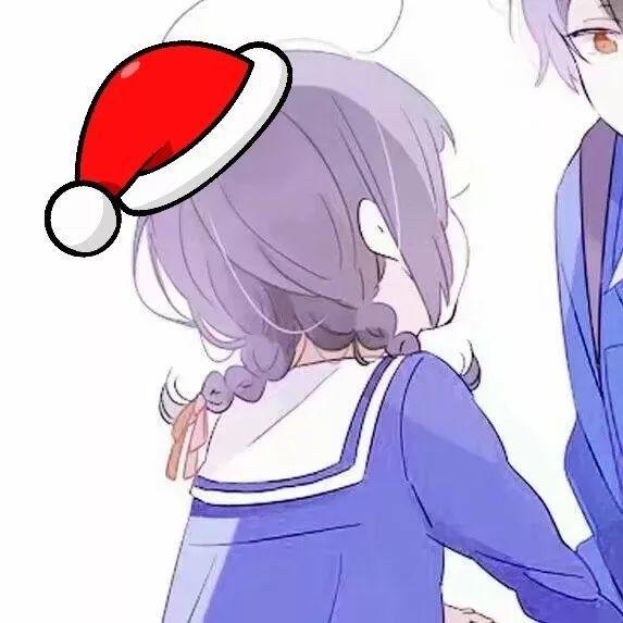 圣诞动漫情头：以爱你为内容，以余生为落笔