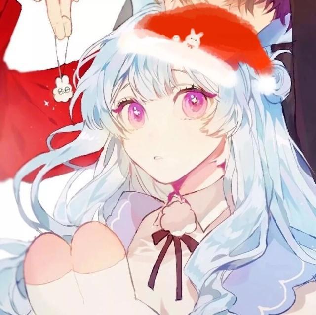 圣诞动漫情头：以爱你为内容，以余生为落笔