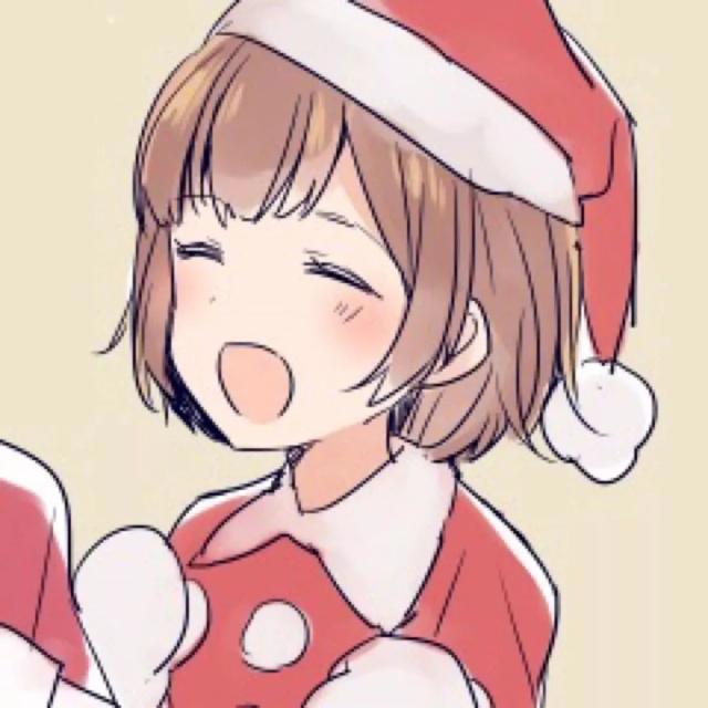 圣诞动漫情头：以爱你为内容，以余生为落笔