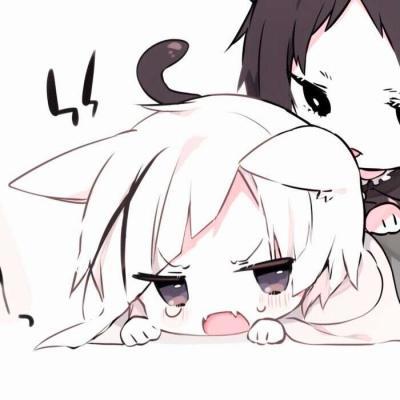 情侣动漫可爱情头