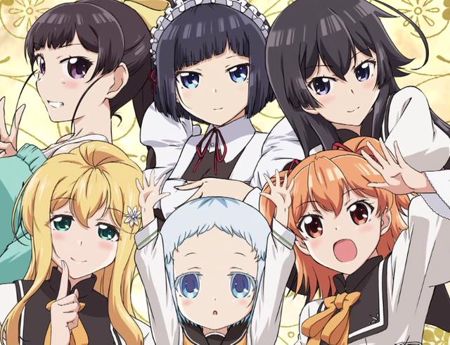 推荐6部高分后宫番动漫,猛男必看!