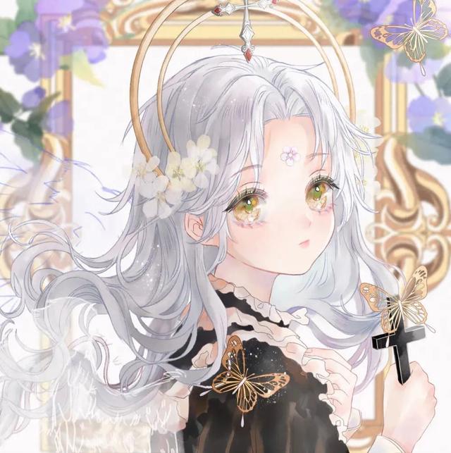 唯美古风动漫女生头像｜真正的喜欢，是想要有以后的