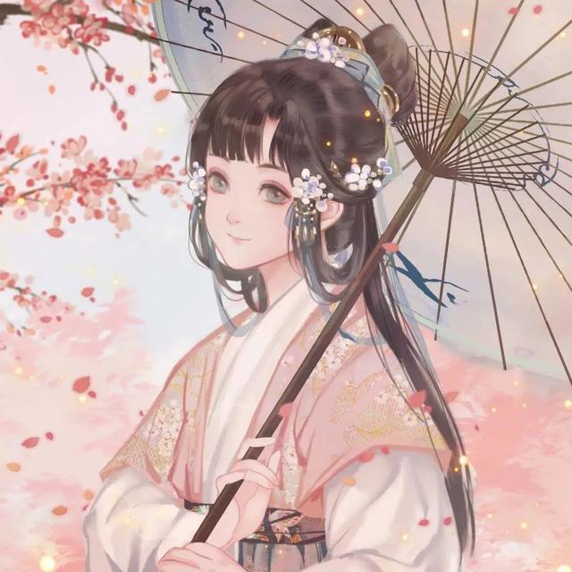 唯美古风动漫女生头像｜真正的喜欢，是想要有以后的