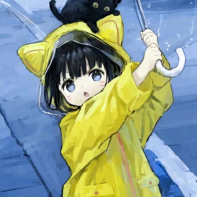 动漫闺蜜头像丨众里寻你千百度你在漫天光华处