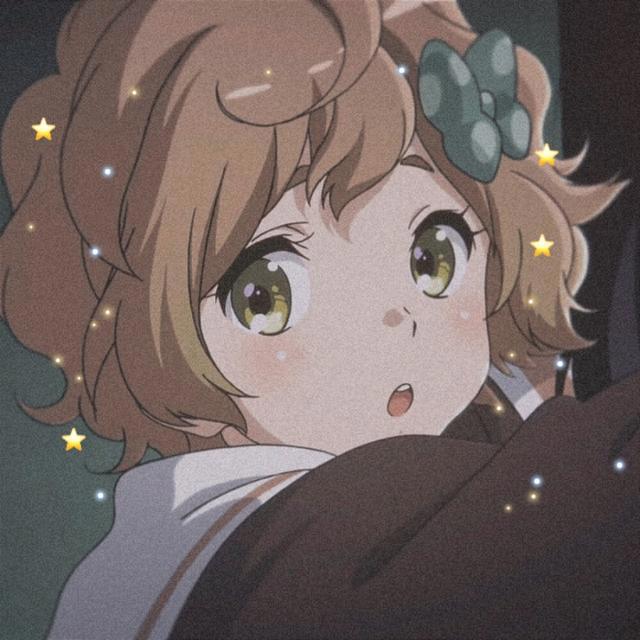 动漫闺蜜头像丨众里寻你千百度你在漫天光华处