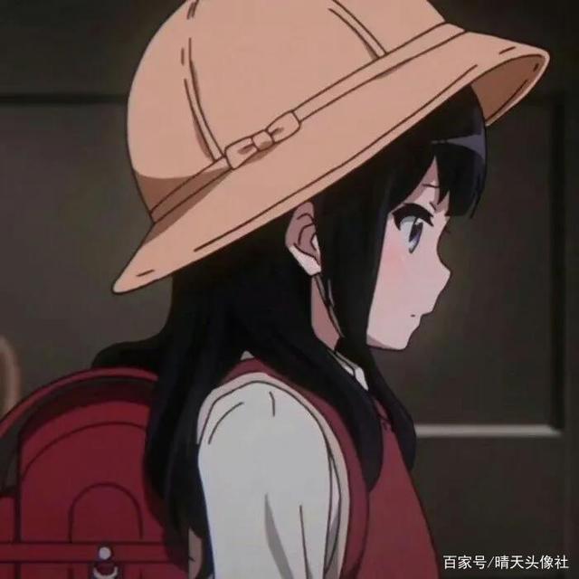 动漫女生头像｜攒满思念，期待下次再见