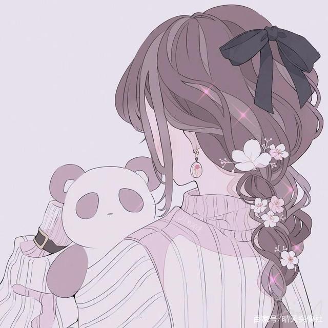 动漫女生头像｜攒满思念，期待下次再见