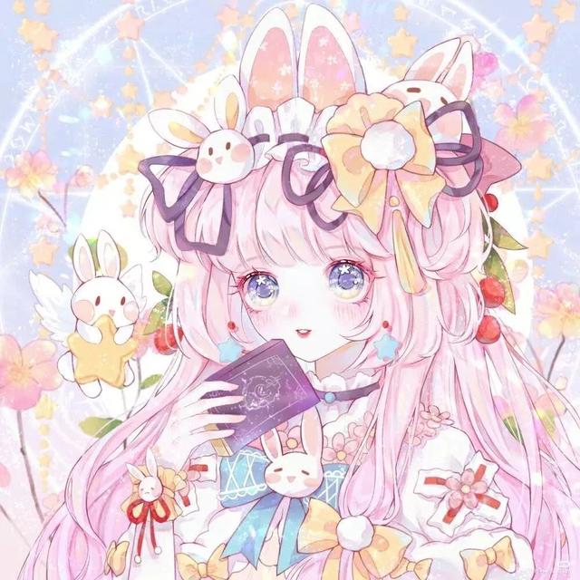 二次元唯美动漫女生头像｜似朝朝，亦暮暮