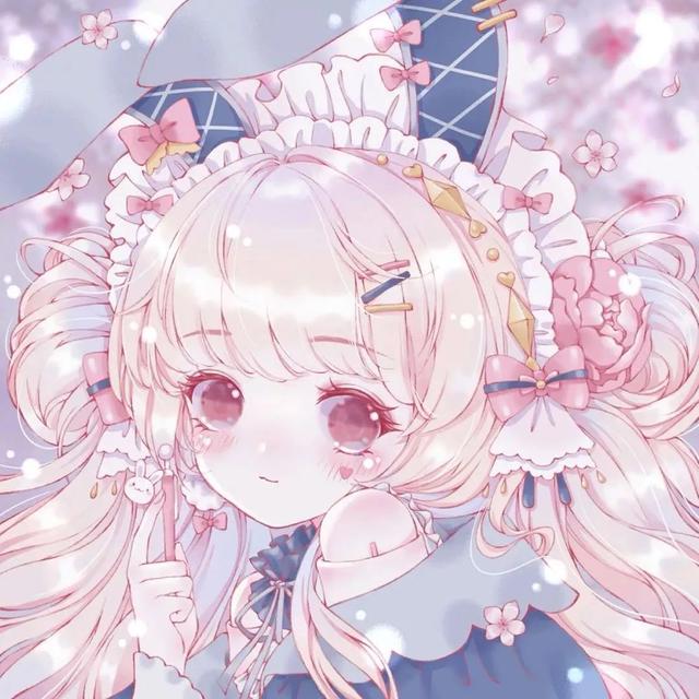 二次元唯美动漫女生头像｜似朝朝，亦暮暮