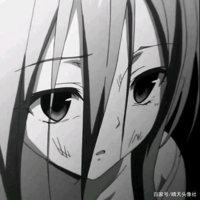 动漫微丧女生头像，别给自己太多包袱，做你自己