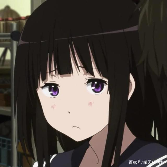 动漫微丧女生头像，别给自己太多包袱，做你自己