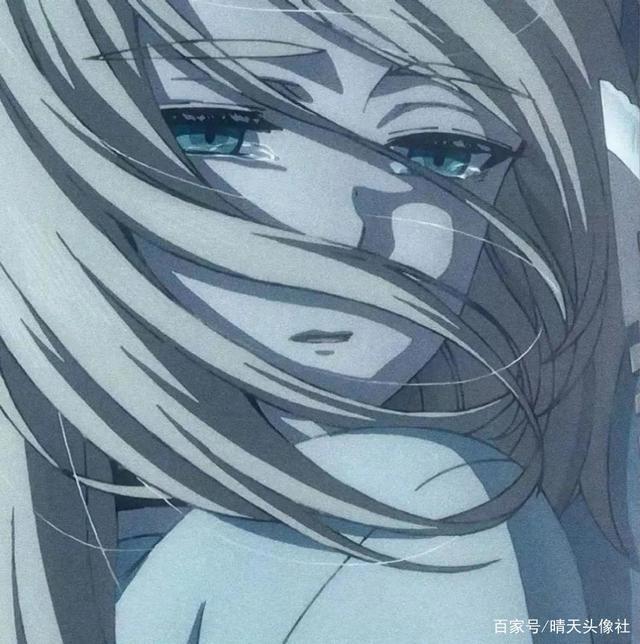 动漫微丧女生头像，别给自己太多包袱，做你自己