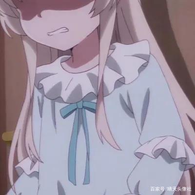 动漫微丧女生头像，别给自己太多包袱，做你自己