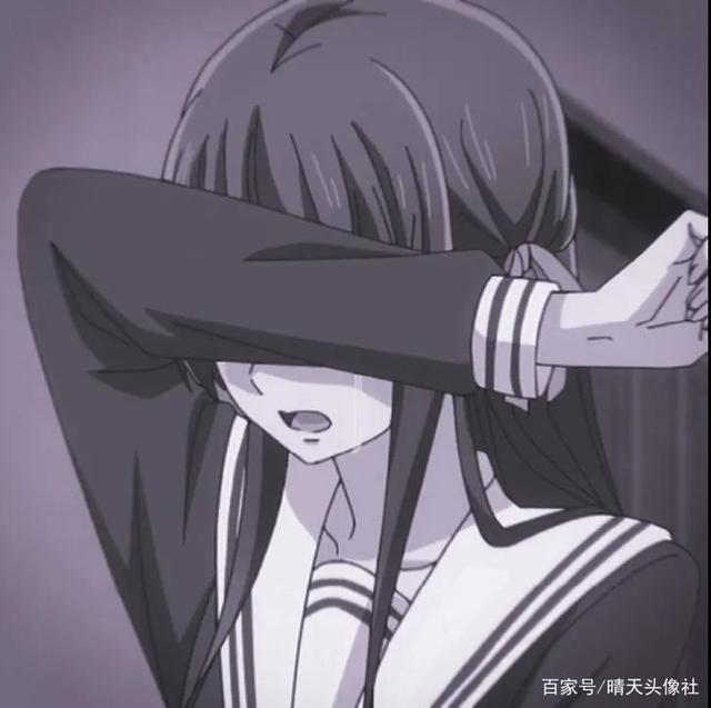 动漫微丧女生头像，别给自己太多包袱，做你自己