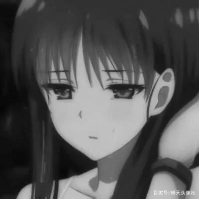 动漫微丧女生头像，别给自己太多包袱，做你自己