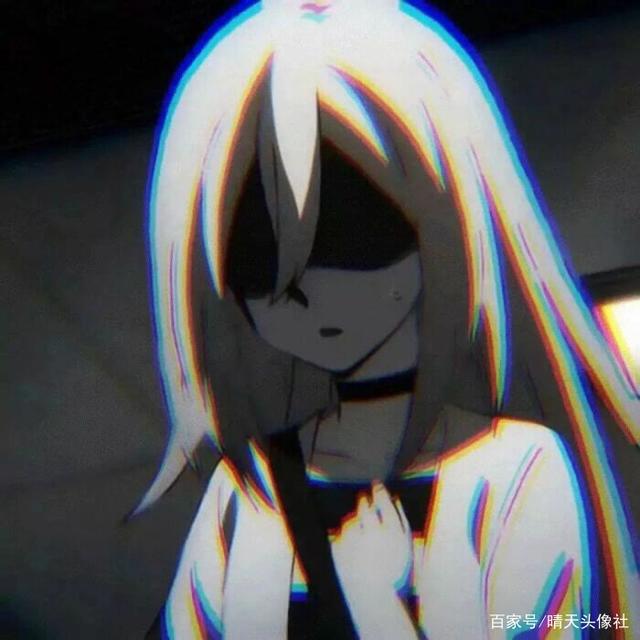 动漫微丧女生头像，别给自己太多包袱，做你自己