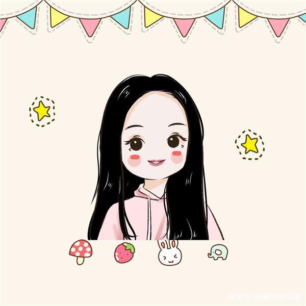 动漫头像女小红书手动漫手绘头像女唯美手绘图像女生头像卡通